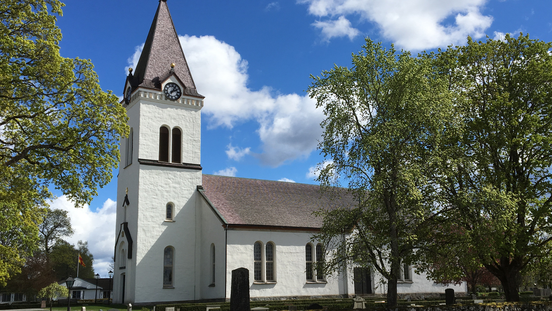 Vrigstad kyrka utifrån