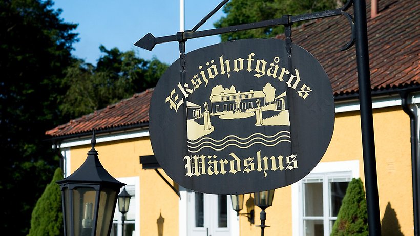 Eksjöhofgårds Wärdshus skylt